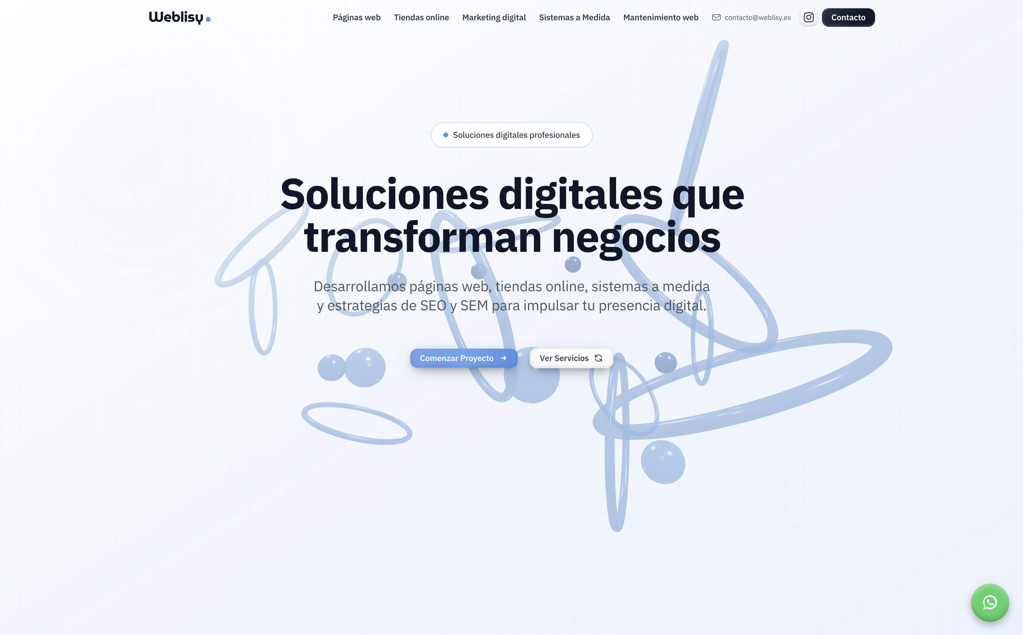 Desarrollo web y presencia digital — proyecto GoPrime Digital, España