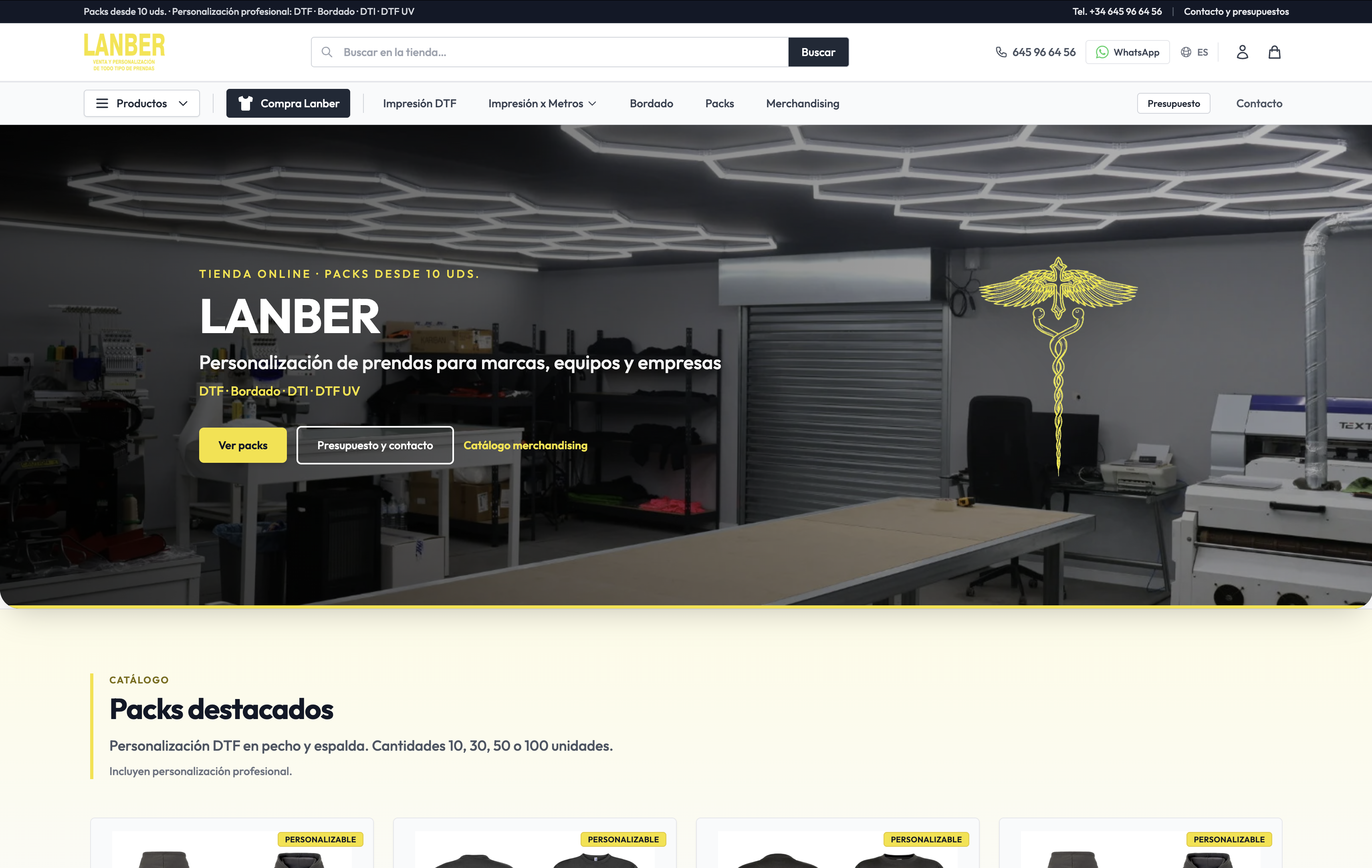 Diseño web y conversión — portfolio GoPrime Digital, España