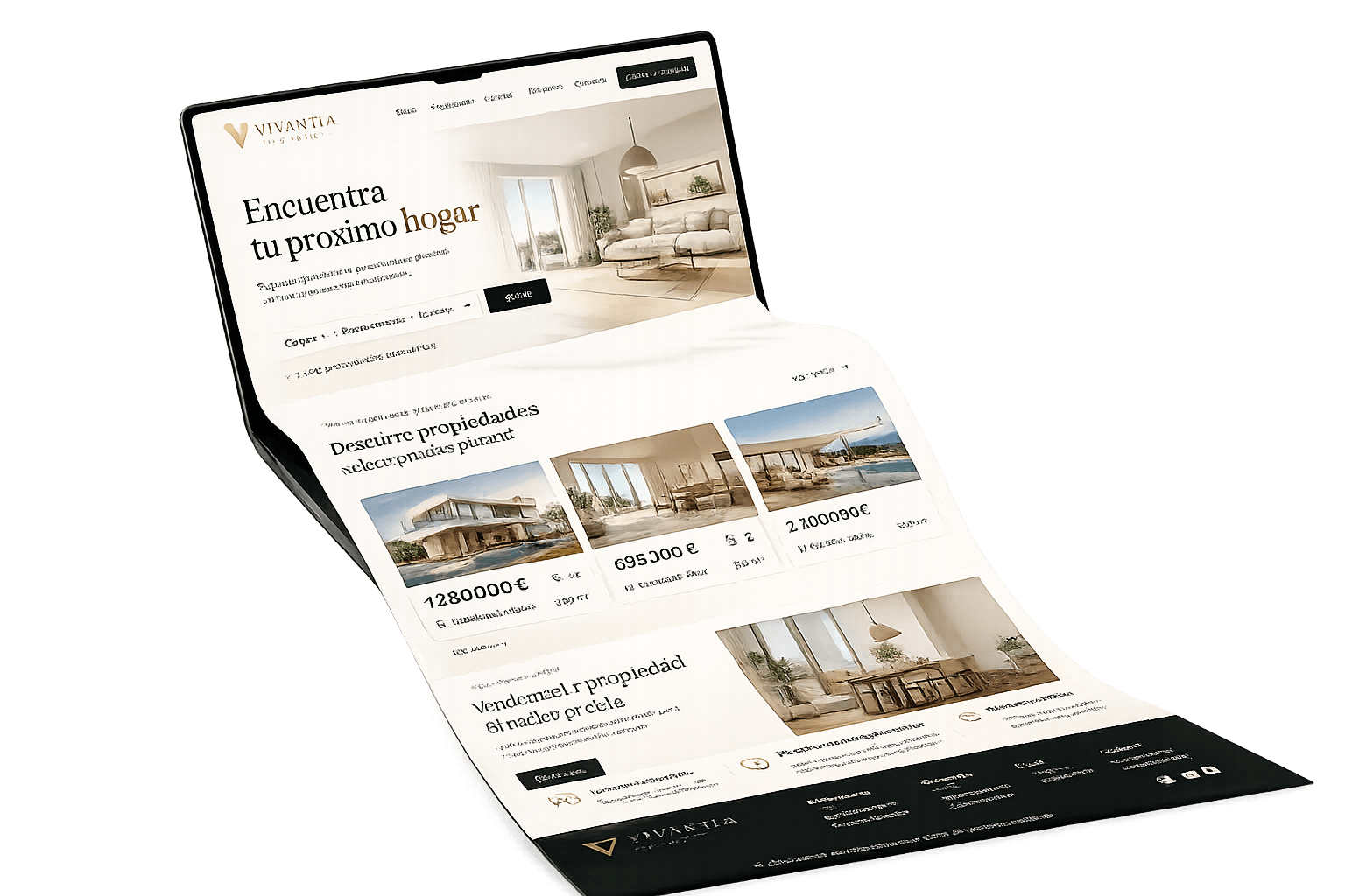 Diseño de página web de captación para inmobiliaria — GoPrime