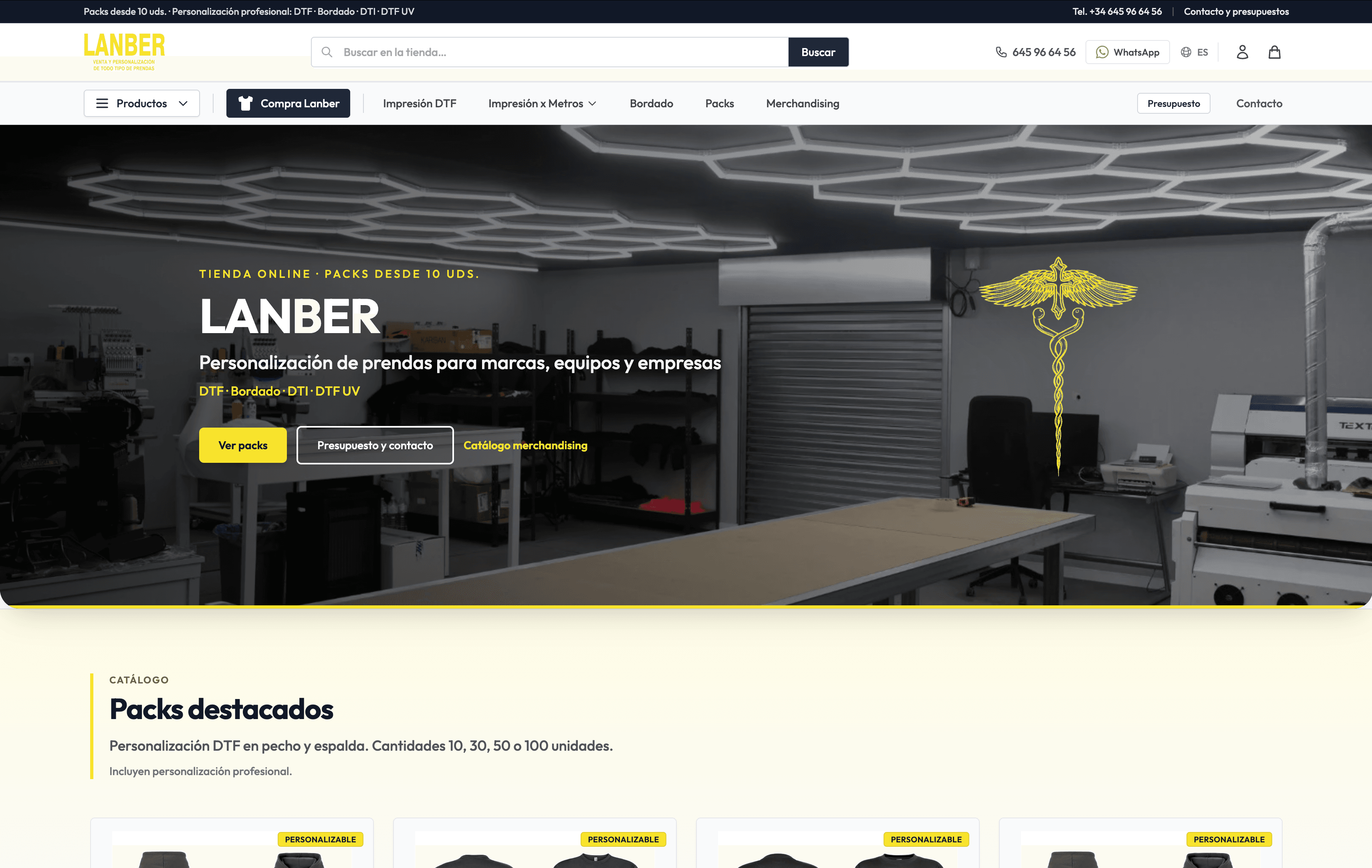 Diseño web y conversión — portfolio GoPrime Digital, España